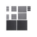relaxdays Filzgleiter Filzgleiter Set selbstklebend Schwarz 240er Pack relaxdays Filzgleiter Filzgleiter Set selbstklebend Schwarz 240er Pack