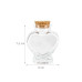 relaxdays Glasfläschchen 90 ml, 12 Stück