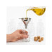 relaxdays Glasfläschchen 150 ml, 8 Stück