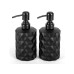 relaxdays Seifenspender Seifenspender 350 ml, Schwarz relaxdays Seifenspender Seifenspender 350 ml, Schwarz