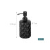 relaxdays Seifenspender Seifenspender 350 ml, Schwarz relaxdays Seifenspender Seifenspender 350 ml, Schwarz