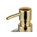 relaxdays Seifenspender Seifenspender 400 ml, Grün/Gold/Weiss relaxdays Seifenspender Seifenspender 400 ml, Grün/Gold/Weiss