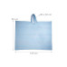 relaxdays Regenponcho 10er Set Kunststoff Hellblau relaxdays Regenponcho 10er Set Kunststoff Hellblau