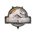 Partydeco Folienballon Jurassic World Logo Schwarz/Mehrfarbig/Grau