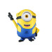 Partydeco Folienballon Minion Mel Blau/Schwarz/Mehrfarbig/Gelb