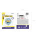 Partydeco Folienballon Pastille Minions Blau/Mehrfarbig/Gelb/Weiss