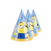 Partydeco PartyDeco Partyhütchen Minions, 6er-Set 16 cm Mix 6 Stück