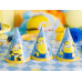 Partydeco PartyDeco Partyhütchen Minions, 6er-Set 16 cm Mix 6 Stück