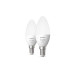 Philips Hue Hue W B39 E14 LED Warmweiss dimmbar Doppelpack