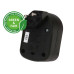 Max Hauri Mehrfachstecker ADAPT 2x Typ 13 schwarz drehbar Green+Fair