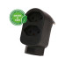 Max Hauri Mehrfachstecker ADAPT 2+1x Typ 13 schwarz drehbar Green+Fair
