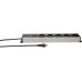 Max Hauri Steckdosenleiste Power Line 5x Typ 13 grau/schwarz 5.0m