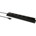 Max Hauri Steckdosenleiste Power Line 6x Typ 13 schwarz/schwarz 3.0m