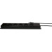 Max Hauri Steckdosenleiste Power Line 6x Typ 13 schwarz/schwarz 3.0m