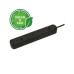 Max Hauri Steckdosenleiste Basic Line 8x Typ 13 sw 1.5m Green+Fair