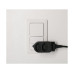 Max Hauri Mehrfachstecker ADAPT 2+1x Typ 13 weiss drehbar Green+Fair