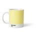 Pantone by Copenhagen Design Tasse 375 ml, 1 Stück, Hellgelb