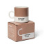 Pantone by Copenhagen Design Espressotasse COY 2025 120 ml, 1 Stück, Weiss/Hellbraun
