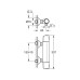 GROHE Precision Trend Thermostat Zweigriff Wandmontage Mattschwarz