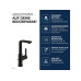 GROHE Lineare New L-Size mit Ablaufgarnitur Schwarz Matt