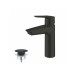 GROHE Start M-Size Mattschwarz mit Ablaufgarnitur