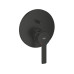 GROHE Lineare Wannenarmatur Schwarz