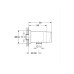 GROHE Euphoria Cube Wandanschlussbogen mit Halterung Mattschwarz