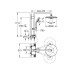GROHE Vitalio Joy 260 mit Thermostat Wandmontage Phantom Black