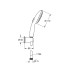 GROHE Vitalio Start 110 rund, 2 Strahlarten, Mattschwarz