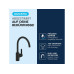GROHE Get Mattschwarz C-Auslauf schwenkbar