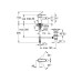 GROHE Get Bidetarmatur Standmontage Mattschwarz