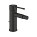 GROHE Essence New Bidetmischer Mattschwarz mit Ablaufgarnitur