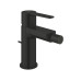 GROHE Lineare Mattschwarz S-Size mit Ablaufgarnitur