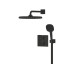 GROHE Precision Unterputz, Thermostat, Mattschwarz GROHE Precision Unterputz, Thermostat, Mattschwarz