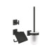 GROHE Start Cube Glas Metall Mattschwarz 3-teilig