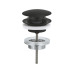 GROHE Ablaufgarnitur 65807 Push-Open-Stopfen Schwarz matt