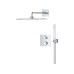 GROHE Precision Unterputz, mit Thermostat, Messing, Chrom GROHE Precision Unterputz, mit Thermostat, Messing, Chrom