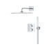 GROHE Precision Unterputz, mit Thermostat, Messing, Chrom GROHE Precision Unterputz, mit Thermostat, Messing, Chrom