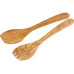 Kesper Salatbesteck Olivenholz Braun 30 cm Kesper Salatbesteck Olivenholz Braun 30 cm