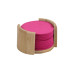 Kesper Glasuntersetzer Filzoptik Braun Pink 13-teilig