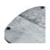 Kesper Servierplatte Marmor quadratisch poliert 25 x 25 cm