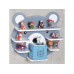Kesper Wandregal MDF Grau Weiss 45 x 42 cm Kesper Wandregal MDF Grau Weiss 45 x 42 cm