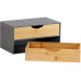 Kesper Schreibtisch-Organizer Bambus 2 Schubladen 27 x 16 x 14 cm Kesper Schreibtisch-Organizer Bambus 2 Schubladen 27 x 16 x 14 cm