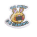 CRAFT Buddy Go Away I'm Gaming, Crystal Art Rucksack Anhänger