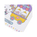 CRAFT Buddy Crystal Art Card Happy Birthday Candy 18 x 18 cm