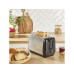 Tefal Toaster Subito TT5S1D Schwarz/Silber