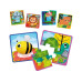 Lisciani Touch Puzzle Montessori, Baby, 6 Motive à 4 Teile