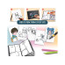 Lisciani Manga Zeichenschule LCD Schreibtafel, Comic-Heft