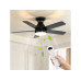 Ozeanos Deckenventilator KBS-44K009 Schwarz
