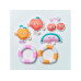 Sunnylife Dive Buddies Poppy the Peach Multi Set of 6